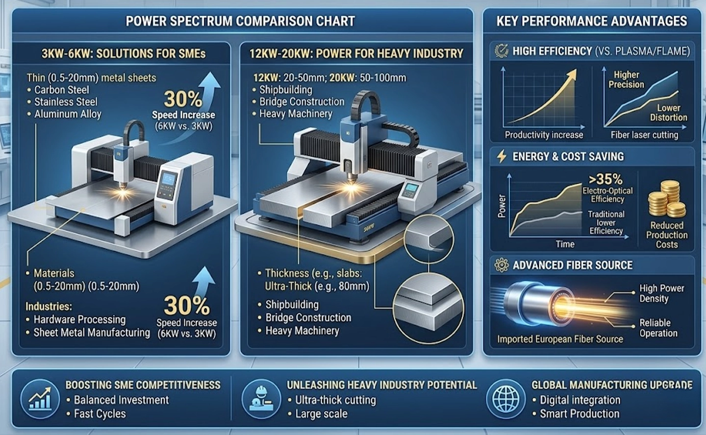 Close-up of high precision metal part with 0.02mm tolerance cut by a 3kW fiber laser cutting machine.